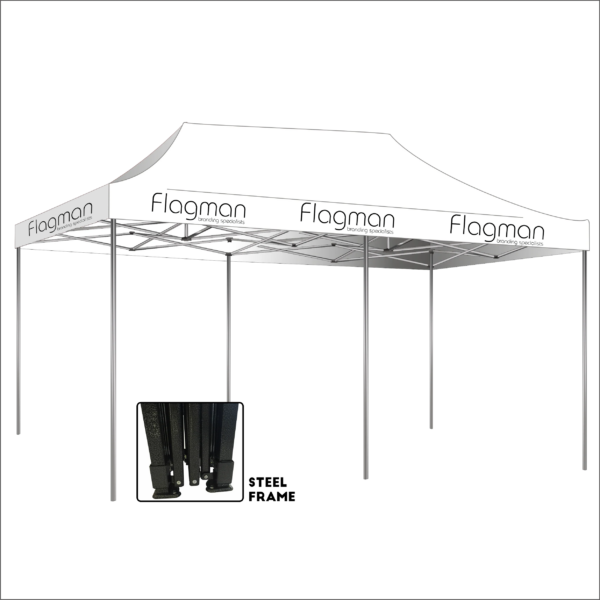 Flagman High Quality Branded Gazebo 6m x 3m