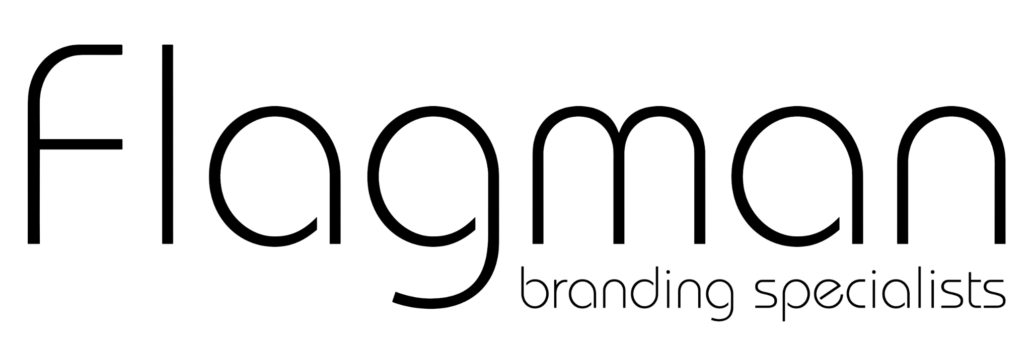 Flagman branding specialists logo