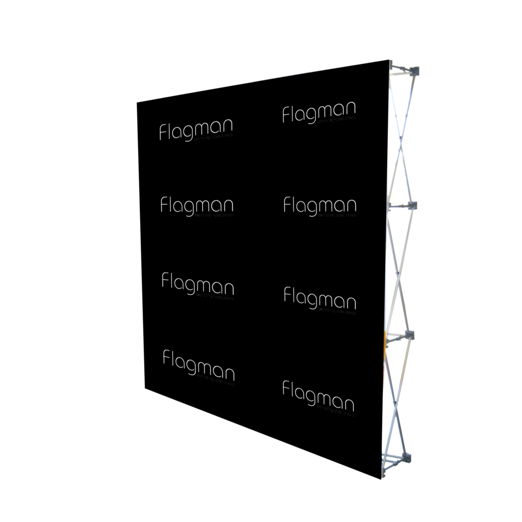 Flagman branded wall straight